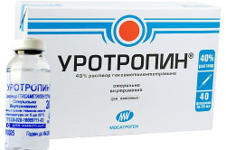 Применение уротропина от потливости подмышек