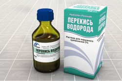 Как применять перекись водорода от потливости подмышек?