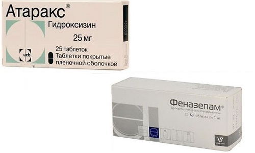 Отличие Атаракса от Феназепама